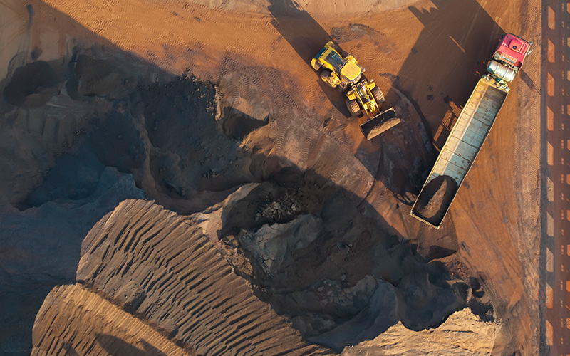 Mining with drones and AI